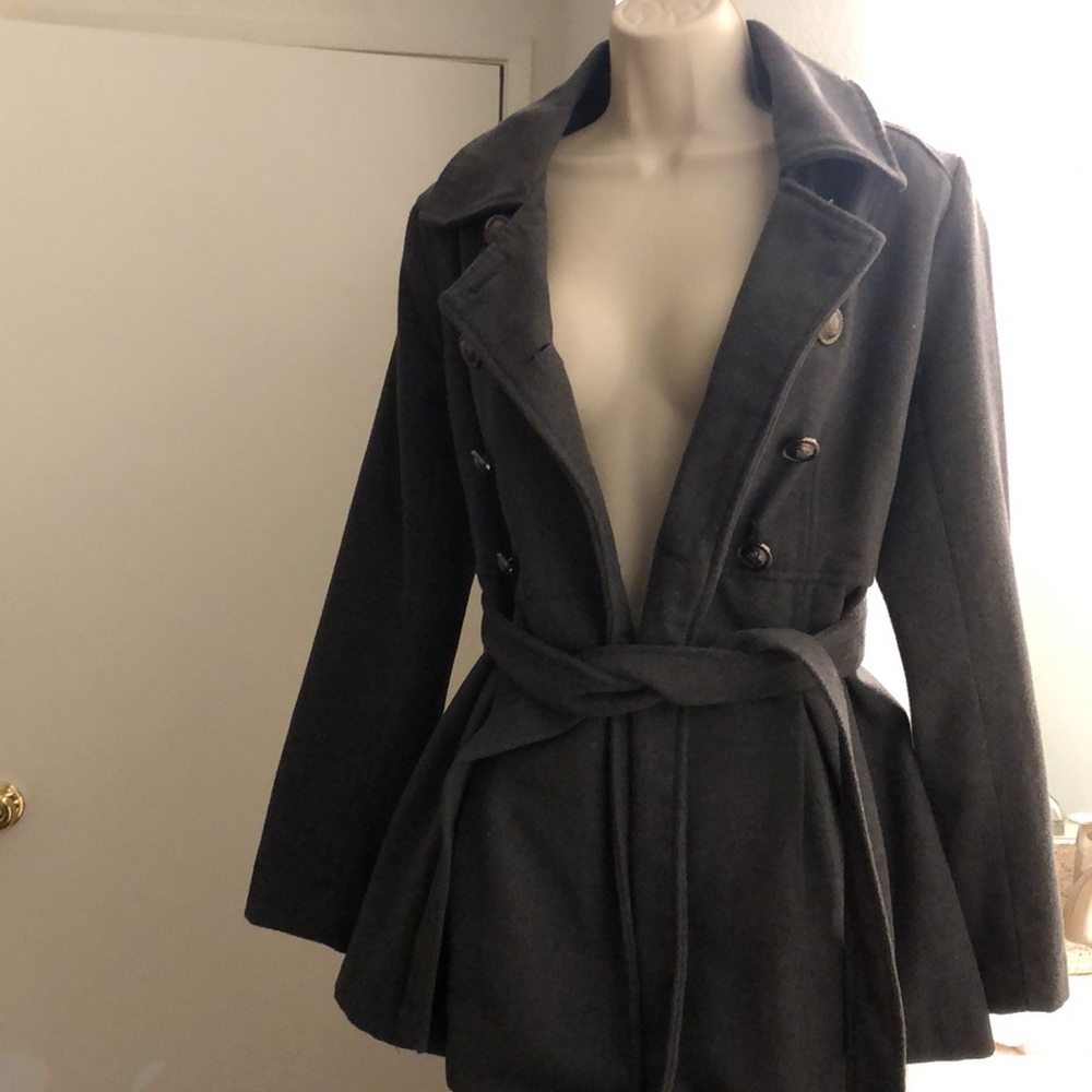 Iris Basic Gray Coat Size S - image 3